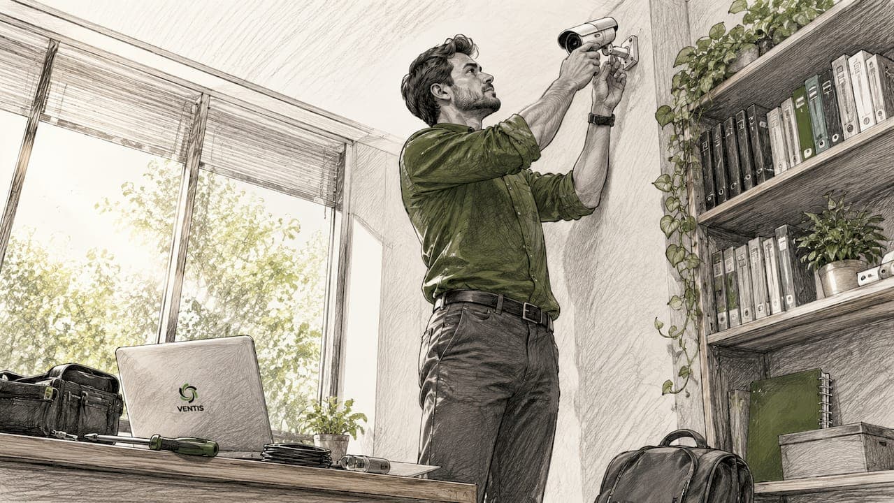 How Business Security Camera Systems Work in 2026
