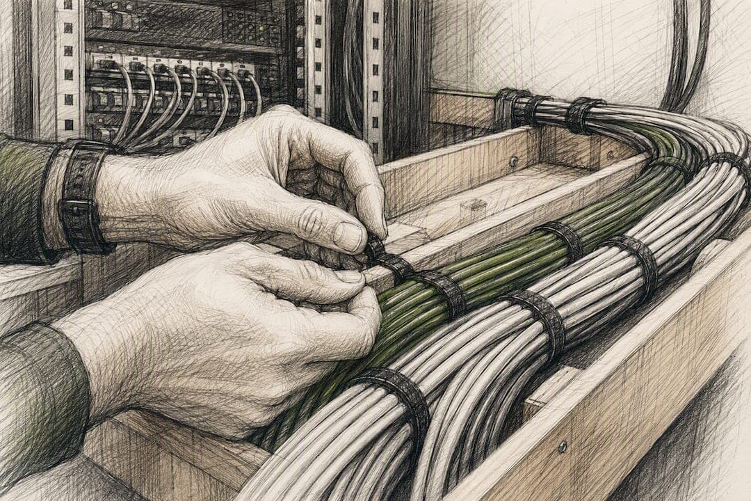 50% Tray Fill and the 1U Rule: Cable Management Standards for SMB IT